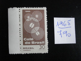 Brésil 1965 - Café De Brésil  - Y.T. 790 - Neuf (**) Mint (MNH) Postfrisch (**) - Andere & Zonder Classificatie