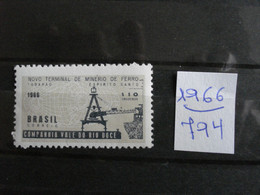 Brésil 1966 - Industrialisation De La Vallée Du Rio Doce  - Y.T. 794 - Neuf (**) Mint (MNH) Postfrisch (**) - Sonstige & Ohne Zuordnung