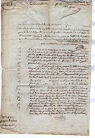 VP17.707 - MILITARIA - SAINT MARCELLIN X VALENCIN 1838 - 2 Documents Concernant Le Garde Forestier ROCHAS à VIENNE - Documenti