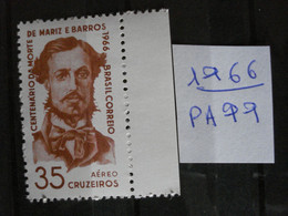 Brésil 1966 - Commandant Mariz E Barros  - Y.T.  PA99  - Neuf (**) Mint (MNH) Postfrisch (**) - Aéreo (empresas Privadas)