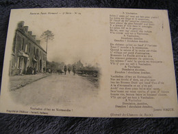CPA - Vaubadon (14) - Poésies En Patois Normand - A Vaudabon - 1913 - SUP - (ED 6) - Altri Comuni