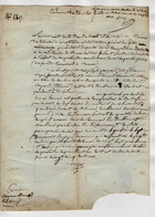 VP17.708 - MILITARIA - SAINT MARCELLIN X TOUSSIEU 1838 - Document Concernant Le Garde Forestier ROCHAS à VIENNE - Documents
