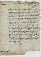 VP17.708 - MILITARIA - SAINT MARCELLIN X TOUSSIEU 1838 - Document Concernant Le Garde Forestier ROCHAS à VIENNE - Dokumente