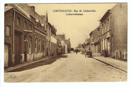 Kortemark  CORTEMARCK  Rue De Lichtervelde   Lichterveldestraat 1923 - Kortemark