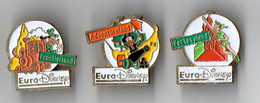 3 PIN'S . EURO DISNEY - Réf. N°53PNS - - Disney