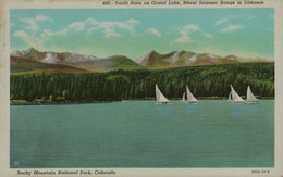 Yacht Race On Grand Lake, Rocky Mountains National Park, Colorado - Rocky Mountains