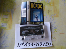 ACDC AC-DC K7 AUDIO VOIR PHOTO...ET REGARDEZ LES AUTRES (PLUSIEURS) - Audiokassetten