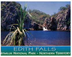 (W 2) Australia - NT - Edith Falls (with Stamp) - Ohne Zuordnung