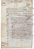 VP17.711 - MILITARIA - SAINT MARCELLIN X TOUSSIEU 1838 - 2 Documents Concernant Le Garde Forestier ROCHAS à VIENNE - Documentos