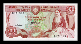 Chipre Cyprus 500 Mils 1982 Pick 45 SC UNC - Cyprus