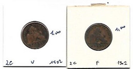 Leopold II 2 C 1902 F/N - 2 Cents