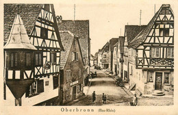 Oberbronn * Souvenir Gruss Du Village * Une Rue - Autres & Non Classés