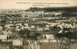 Marseille * Parc Borely * Vue Générale Du Camp Des Troupes Hindous * Ww1 * Militaria - Parks, Gärten