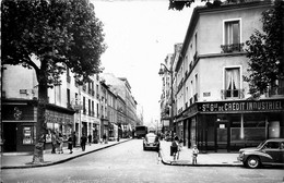 La Garenne Colombes * La Rue Voltaire * Société Générale De Crédit Industriel * Pharmacie Du Centre - La Garenne Colombes