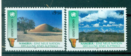 Nations Unies Vienne 1991 - Y & T N. 122/23 - Namibie - Ungebraucht