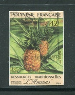 POLYNESIE- Adhésif Y&T N°374- Oblitéré (fruits) - Used Stamps