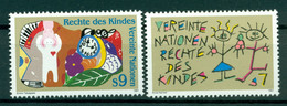Nations Unies Vienne 1991 - Y & T N. 125/26 -  Le Droits De L'Enfant - Ungebraucht