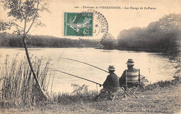 Pierrefonds         60         Les étangs De St Pierre. Pêcheurs A La Ligne       (voir Scan) - Pierrefonds