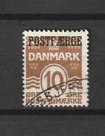 1930 WAVY LINE 10 ORE BROWN FINE USED - Pacchi Postali