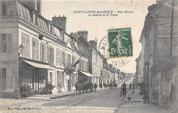 Pont Sainte Maxence       60        Rue Neuve. Mairie Et Poste         (voir Scan) - Pont Sainte Maxence