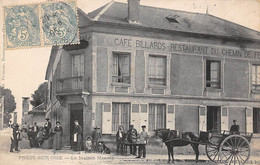 Précy-sur-Oise         60         La Maison Mauroy . Café. Billards .  Restaurant Du Chemin De Fer         (voir Scan) - Précy-sur-Oise