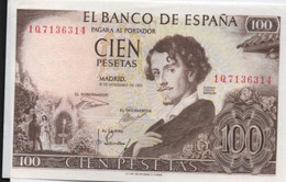 100 PESETAS ( 1965 ) - 100 Peseten