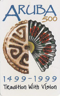 Aruba, ARU-C-23, Aruba 500, Tradition With Vision, 2 Scans. (01.99, 80.000) - Aruba