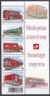 Belgien 2010 - Mi.Nr. 4102 - 4106 Kleinbogen - Postfrisch MNH - Eisenbahnen Railways Post - Blocks & Kleinbögen 1962-....