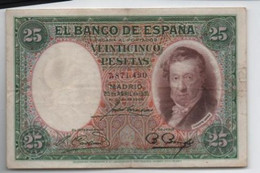 25 PESETAS ( 1931 ) - 25 Pesetas