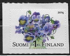 Finlande 2014 N°2288 Neuf Fleurs Violettes - Unused Stamps
