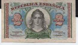 Billet De 2 PESETAS - 1-2 Peseten