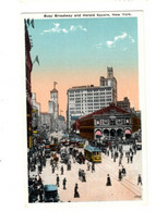 NEW YORK - Busy Broadway And Herald Square - Sixth Avenue - +/- 1915 - No 2698 - Not Used - Broadway