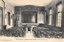Senlis       60         Institution Saint Vincent.. Salle Des Fêtes 1913        (voir Scan) - Senlis