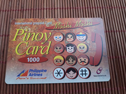 Prepaidcard Filipines Airlines Used 2 Scans Rare - Philippinen