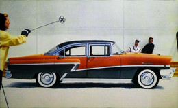 ► MERCURY Montclair 1956 -  Garage Automobile Publicity (Litho.U.S.A) Roadside - Rutas Americanas