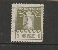 1924 1 ORE THIRD PRINT FINE USED - Paketmarken