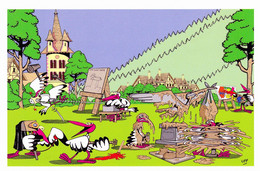 Carte éditée Par L'Association Des Auteurs Et Artistes D'Alsace De CHATENOIS - Illustration De Uff - - Chatenois
