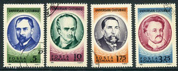 ROMANIA 1966 Personalities II Used.  Michel 2535-38 - Gebruikt