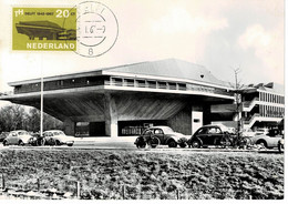 CARTE MAXIMUM PAYS BAS 1967 TECHNOLOGICAL UNIVERSITY DELFT - Cartoline Maximum