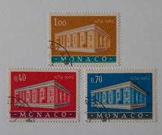 N° 789 à 791        Europa 1969 - Used Stamps