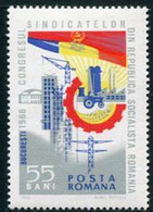 ROMANIA 1966 Trades Union Congress MNH / **.  Michel 2499 - Unused Stamps