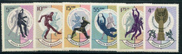 ROMANIA 1966 Football World Cup MNH / **.  Michel 2493-98 - Ungebraucht