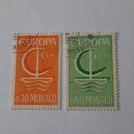 N° 698 Et 699      Europa 1966 - Usados