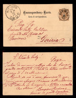 ANTICHI STATI ITALIANI - LOMBARDO VENETO - TERRITORI ITALIANI D'AUSTRIA - Bluman - Cartolina Postale Per Gorizia Del 16. - Otros & Sin Clasificación