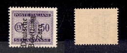 OCCUPAZIONI STRANIERE DI TERRITORI ITALIANI - OCCUPAZIONE TEDESCA - ZARA - Segnatasse - 1943 - 50 Cent (7c) - Soprastamp - Andere & Zonder Classificatie