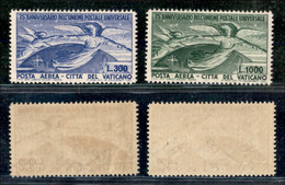 VATICANO - SERVIZI - POSTA AEREA - 1949 - UPU (18/19) - Serie Completa - Gomma Integra (220) - Andere & Zonder Classificatie