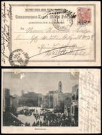 EUROPA - AUSTRIA - Lloyd Austriaco XXXVI (azzurro) - 20 Para (33) Su Cartolina (Betlehem) Per Wurtemberg Del 10.10.01 Ri - Otros & Sin Clasificación