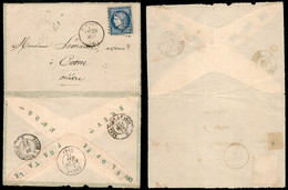 EUROPA - FRANCIA - Envelope Postale Brev.tee S.G.D.G. Con 25 Cent (51) Da Gujon A Cosne Del 28.5.72 - Autres & Non Classés