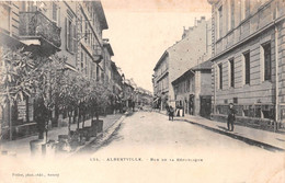 ¤¤  -   ALBERVILLE   -  Rue De La République   -  Carte Décollée   -  ¤¤ - Albertville