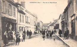 Verberie        60        Rue De La République  Boucherie         (voir Scan) - Verberie